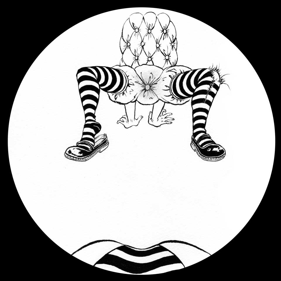 Beginning 101 (small round drawing series) Yuko Shimizu