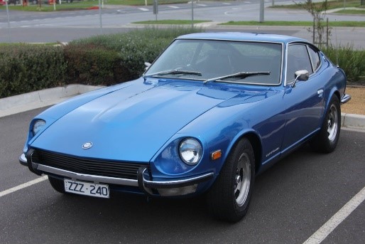 Datsun 240Z Stock Paint and Interior Colors (US and Canada) ZCarGuide