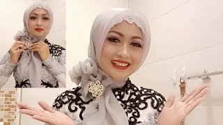 27 Ide Tutorial Hijab Wisuda Kekinian Untuk Anda Tutorial Hijab