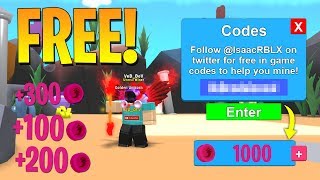 All 5 New Codes In Mining Simulator Shiny Update Roblox Free - download how to get free tokens in mining simulator roblox video