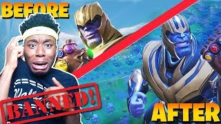 download i got banned using the new thanos in fortnite battle royale - fortnite skin hacker