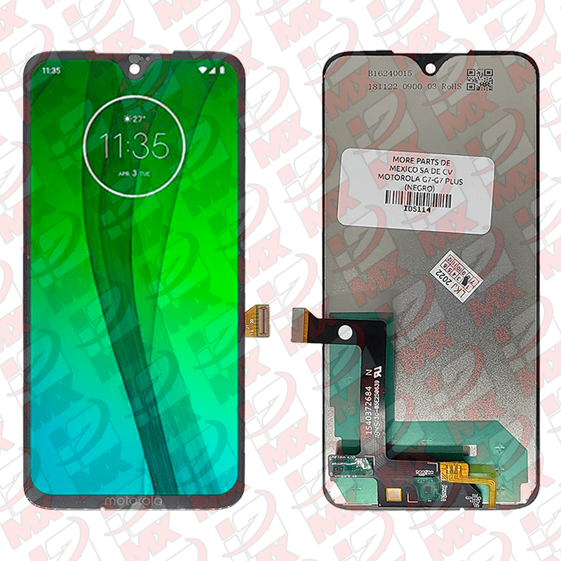 IDS114 - PANTALLA MOTOROLA G7-G7 PLUS (NEGRO)