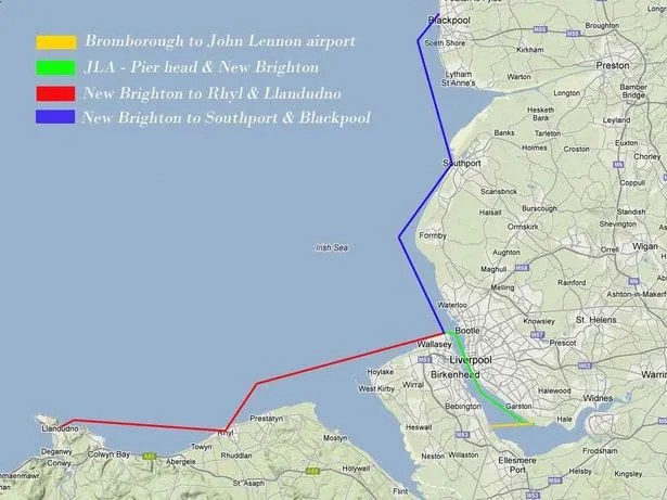 Llandudno hoverlink Plans for trips to Wirral, Liverpool and Blackpool in the pipeline Daily Post