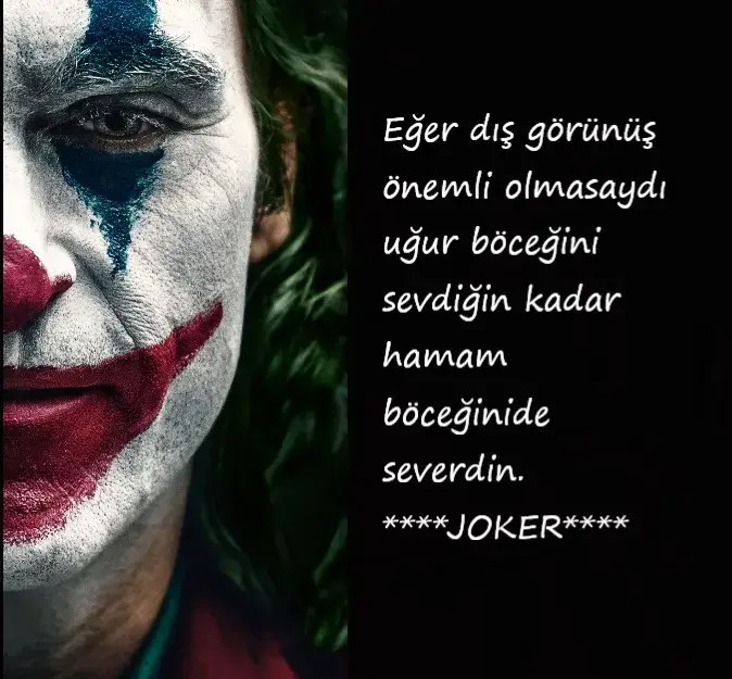 Joker Sözleri (En Güzel, Etkileyici ve Havalı) Sanat Haberleri