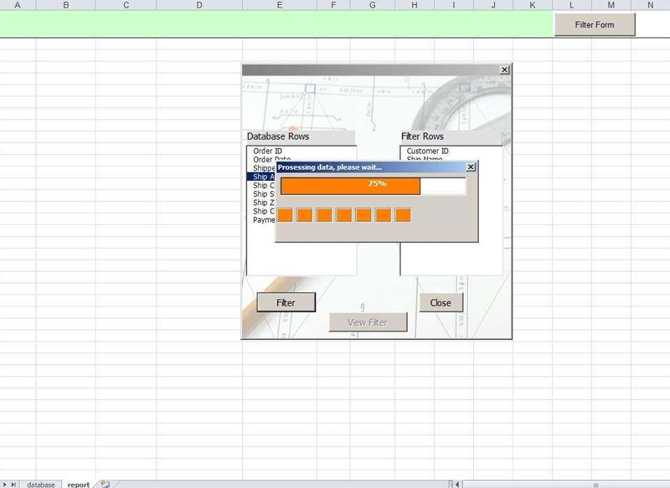 Progress bar in VBA Excel 壹讀