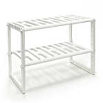 Soporte Organizador De Fregadero 2 Estantes Ajustable