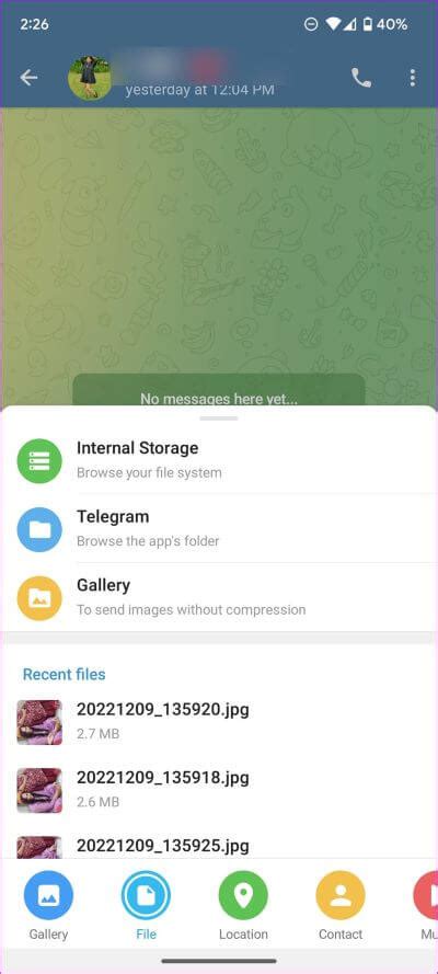 3 طرق لإرسال ملفات فيديو كبيرة في هاتف Android | البوابة العربية للأخبار التقنية 3 طرق لإرسال ملفات فيديو كبيرة في هاتف Android | البوابة العربية للأخبار التقنية