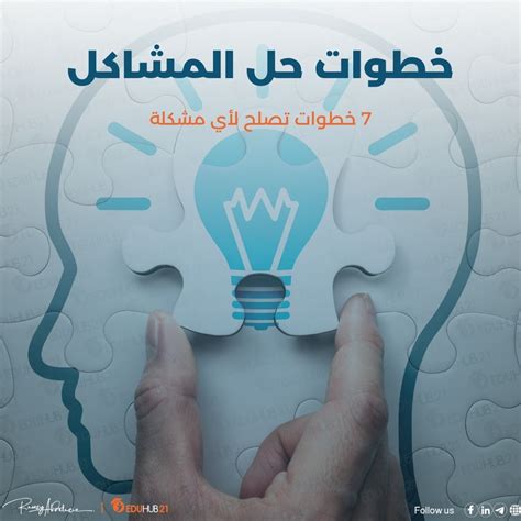  خطوات لحل المشاكل - مقال تطوير داخلي |  الجوزي
