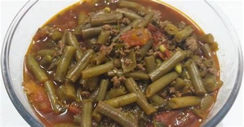  فاصوليا خضراء باللحم على الطريقة الفلسطينية |  فاصوليا خضراء ...