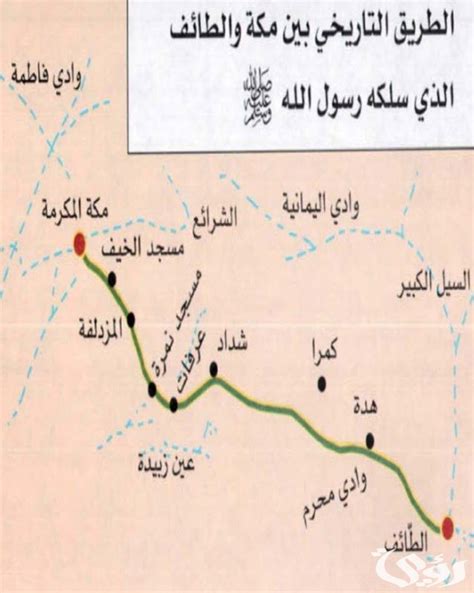  كم يبعد بين مكة والطائف  معلومة
