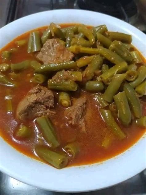 كيفية صنع الفاصوليا الخضراء باللحوم  نجلاء الشرشبي - طاهية عربية