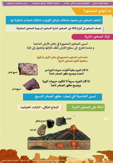  مما تتكون الصخور عادة؟  - افضل جواب