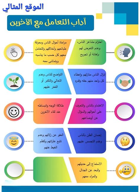  نصائح توعوية حول آداب التعامل مع الآخرين - علمي |  سؤال وجواب