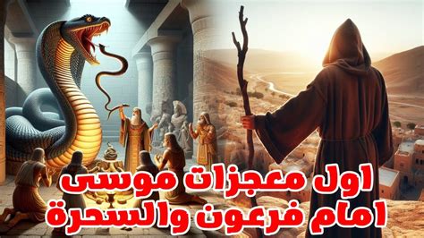 11 من معجزات موسى عليه السلام في موقع فرعون - زيادة