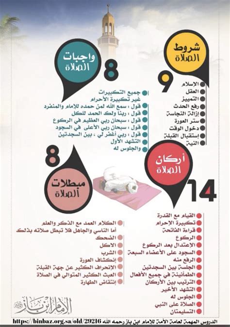 أسباب خاصة للتواضع في الصلاة - ابن باز