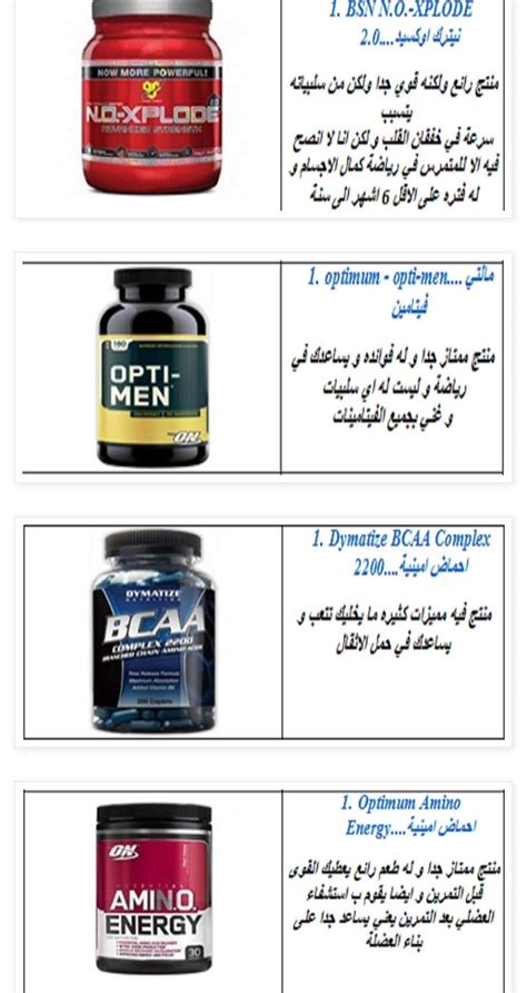 أي من المكملات التالية لا يحتاج إلى إعادة ترتيب تلك - المصدر
