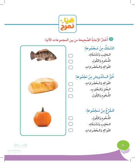 اختر الغذاء المفيد من التالي _ الحل - المنشور اختر الغذاء المفيد من التالي _ الحل - المنشور