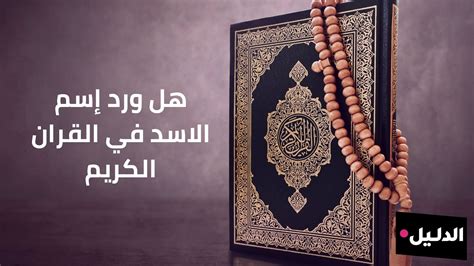 اسم الأسد المكون من 5 أحرف المذكورة في القرآن الكريم كلمة السر مستوى 140 - المصدر
