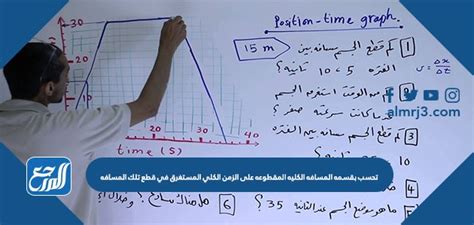 اقسم المسافة المقطوعة على الوقت الذي استغرقته لقطع تلك المسافة ... اقسم المسافة المقطوعة على الوقت الذي استغرقته لقطع تلك المسافة ...