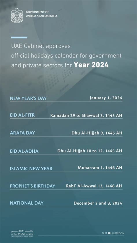 الإجازات الرسمية في الإمارات العربية المتحدة 2024 "اكتشف الدليل الكامل للعطلات الرسمية" - اتجاهات 2024