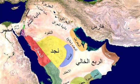 امتد إلى الصحاري وتحديداً صحراء الحجاز - أفضل إجابة