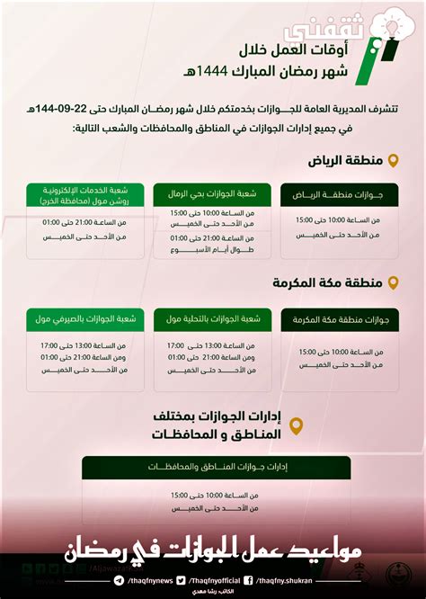 اوقات دوام الجوازات في السعودية 1444 - موقع ترينداتاتي