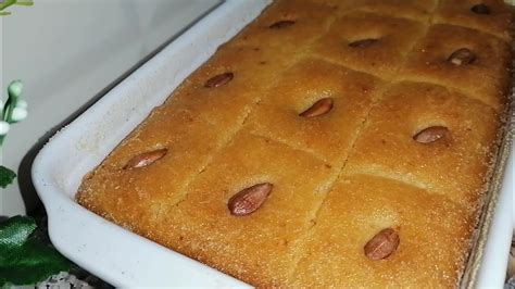 بسبوسة بدون بيض عالم حواء - مونشكين كات