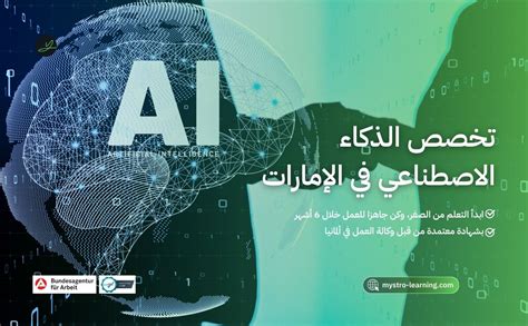 تخصص في الذكاء الاصطناعي في جامعات الإمارات العربية المتحدة، القبول، فرص العمل