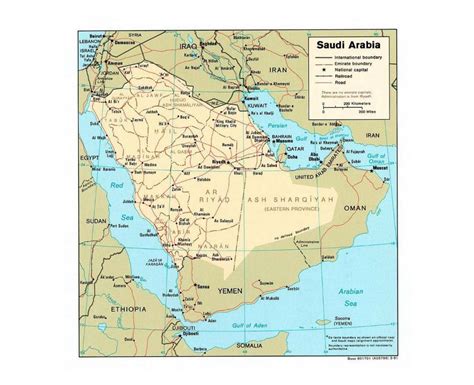 تقع المملكة العربية السعودية في الجزء الغربي من البحر الأحمر