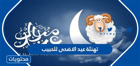 تهنئة عيد الاضحى للحبيب ... اجمل رسائل التهاني لحبيبي 2024 - موقع محتويات
