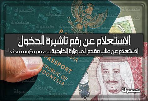 جميع طرق الاستعلام عن رقم تأشيرة الدخول للسعودية 1444 - موقع محتوى