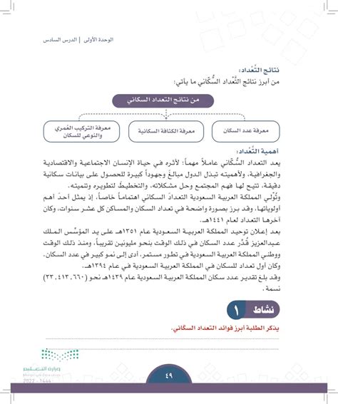 جواب من فوائد التعداد