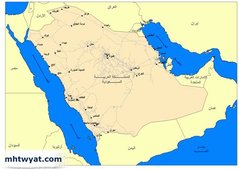 حدود السعودية - المعرفة