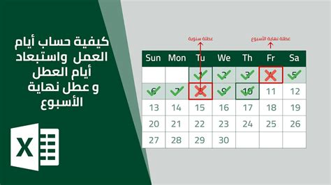 حساب أيام الإجازة لعمّال في أماكن عمل مدة اسبوع العمل فيها هي 5 أيام - כל-זכות