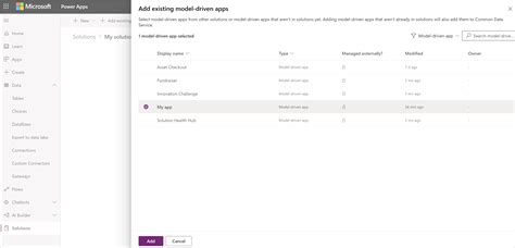 حل التحديث - Power Apps - Microsoft Learn