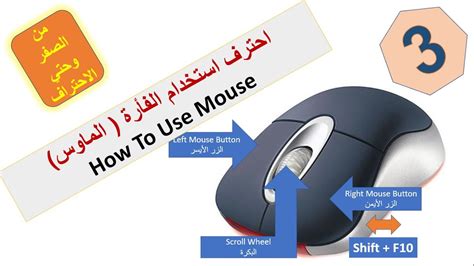 حل السؤال حول استخدام الماوس هو تحريك المؤشر