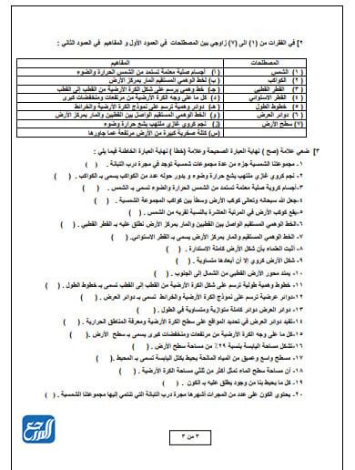حل الكتاب الاجتماعي أولاً بالمستوى المتوسط ​​F1 - الحلول الصحيحة