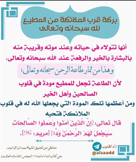 حل سؤال من ثمار بر الوالدين - Alraqi.com