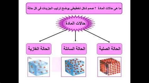 حل سؤال يحدد حالة المادة - الحل - Alraqi.com