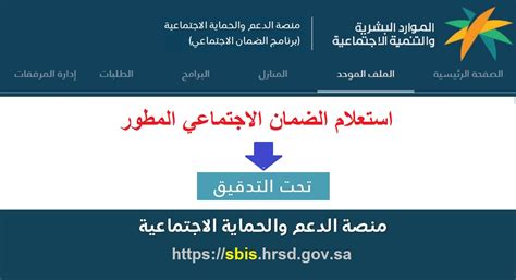 رابط استعلام الضمان الاجتماعي - البطولات