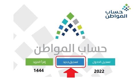 رابط التسجيل جديد في حساب المواطن الجديد 1444 - 2024 - 1444