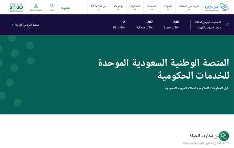 رابط منصة التوظيف الوطنية my.gov.sa - صفحة المحتوى