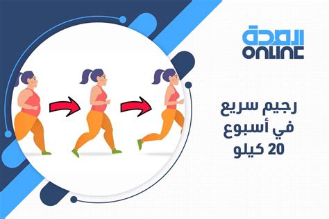 رجيم سريع في اسبوع 20 كيلو - مقال