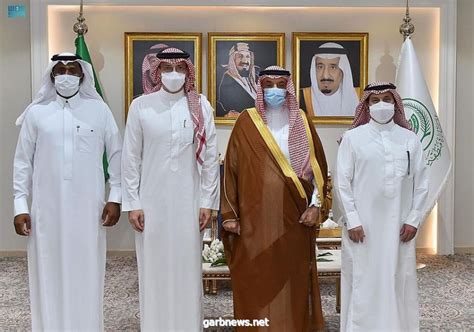 رياضي / سمو أمير نجران يستقبل رئيس الاتحاد السعودي للسباحة وكالة الأنباء السعودية
