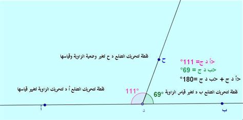 زاويتان متكاملتان مجموعهما متساوٍ - موقع المحتوى