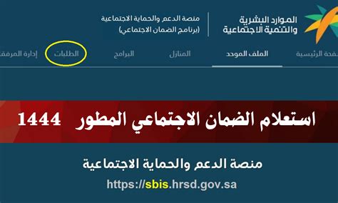 شروط الضمان الاجتماعي المطور للمتزوجه 1444 - موقع ترينداتاتي