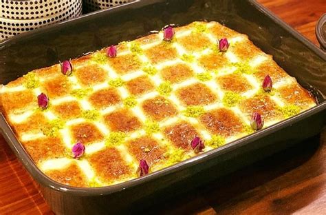 طريقة عمل البسبوسة بالقشطة - موضوع