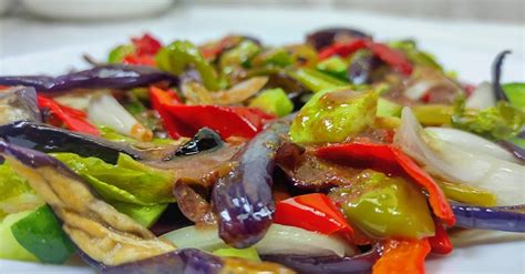 طريقة عمل سلطة الباذنجان بصلصة الكاتشب