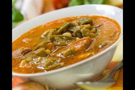 طريقة عمل مرق الفاصوليا الخضراء - اطباق الخضار - - مطبخ سيدتي