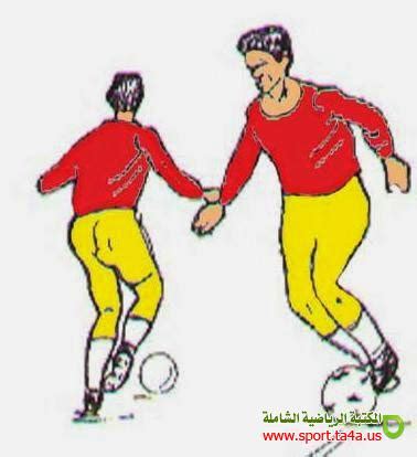 عند الجري بالكرة للأمام، يفضل ركل الكرة بكلتا القدمين بالتناوب مع الأسطح الداخلية والخارجية للقدم في مهارة الركض المتعرج بالكرة - زاكيرلي